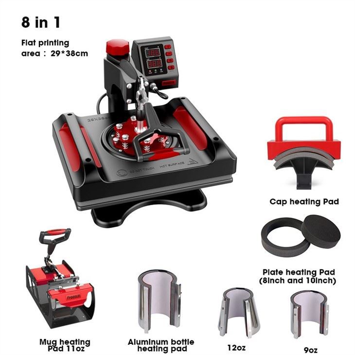 Assembly Heat Press Combo Machine