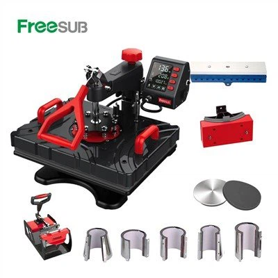 5 in 1 digital heat press machine