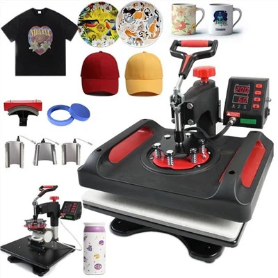 DIY Install 11 in 1 Heat Press Combo Printing Machine