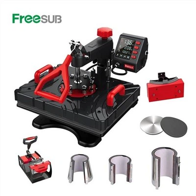 8 in 1 combo heat press sublimation printing machine